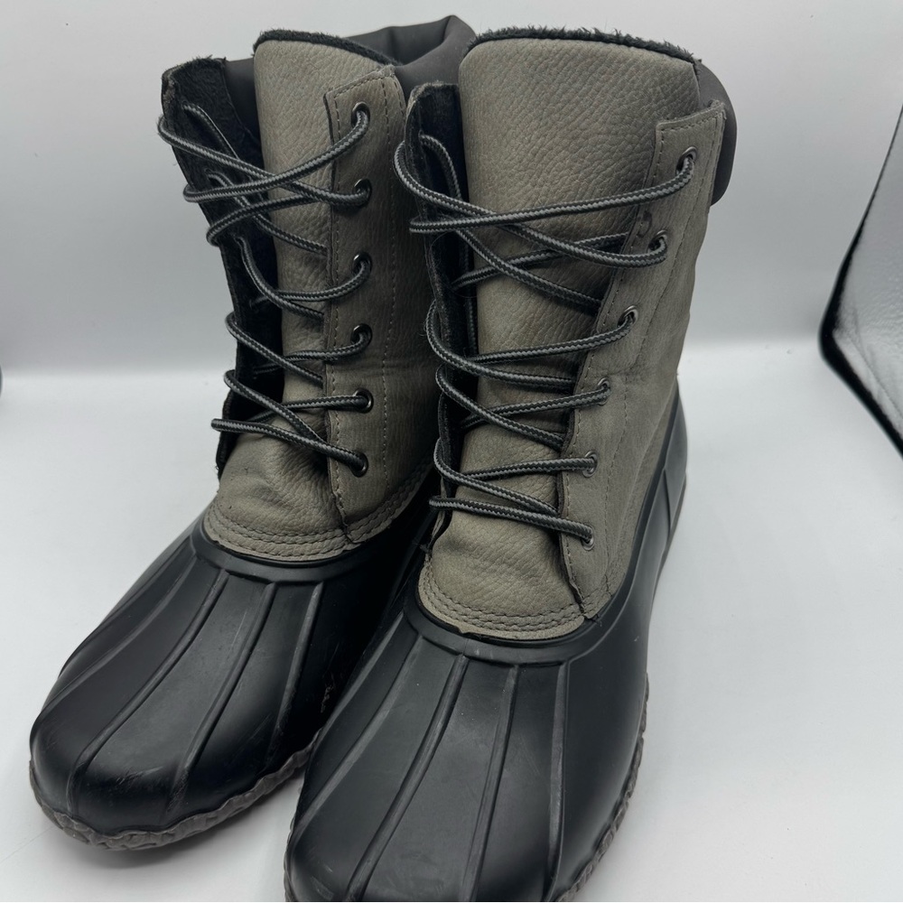 Weatherproof Vintage Adam II Boots - Black and Tan Men’s Size 12